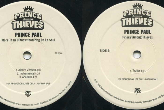 Prince Paul, De La Soul, More Than U Know - Imagen 1
