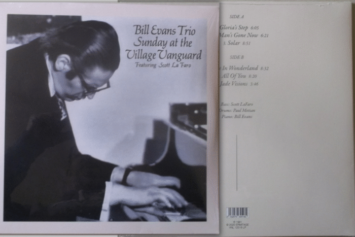 Bill Evans, Scott LaFaro, Sunday At The Village Vanguard - Imagen 1